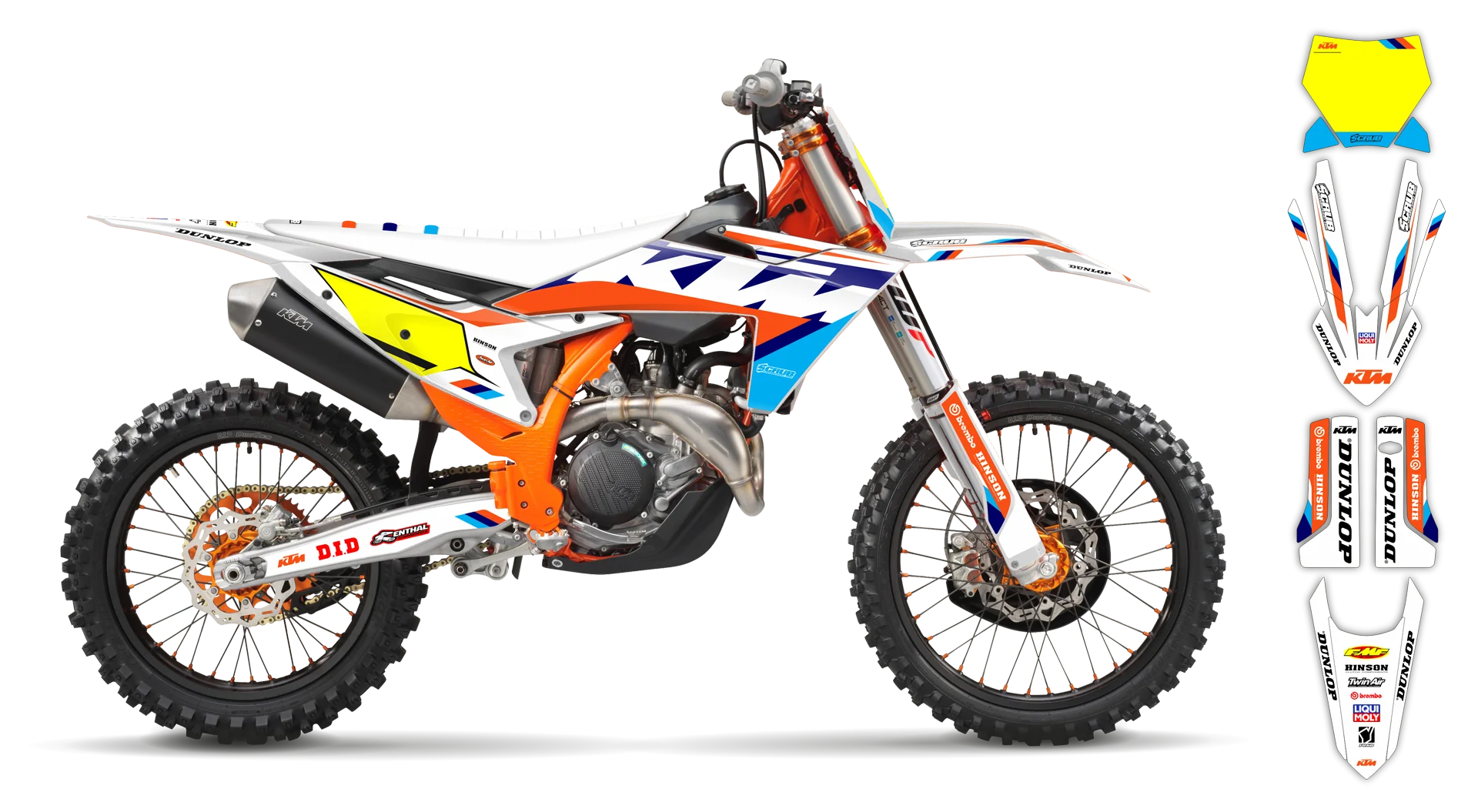 Graphics Kit - KTM - SX SX-F / XC XC-F - 2023-2024 - K-SE1072 - R1