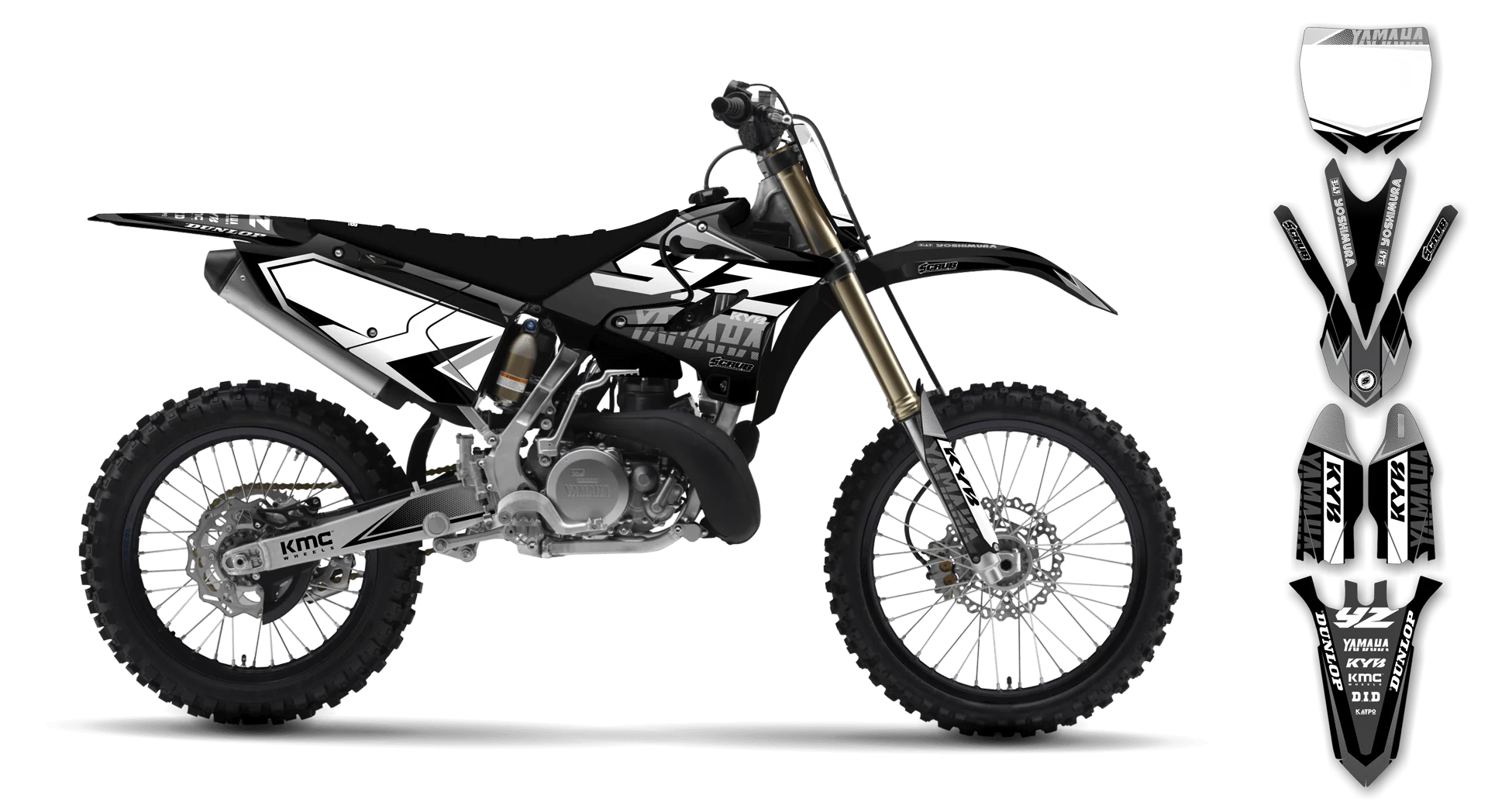 Graphics Kit - Yamaha - YZ 85 - 2019-2021 - Discovery - R2