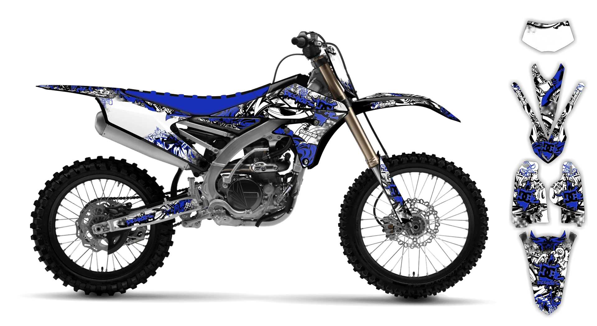 Graphics Kit - Yamaha - WR450F - 2016-2018 - Attack - ST