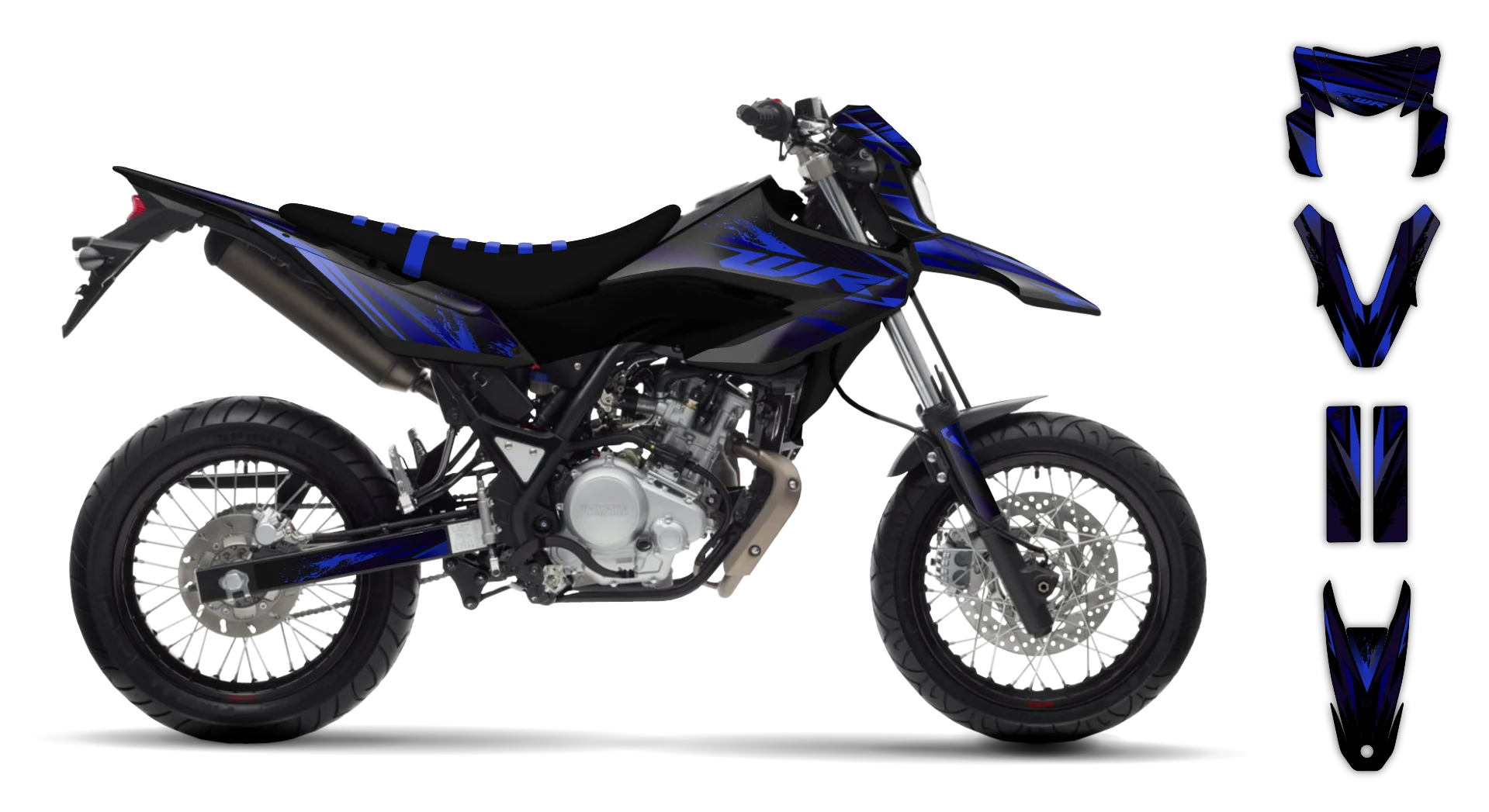 Graphics Kit - Yamaha - WR 125R - 2009-2022 - SE1112 - R2
