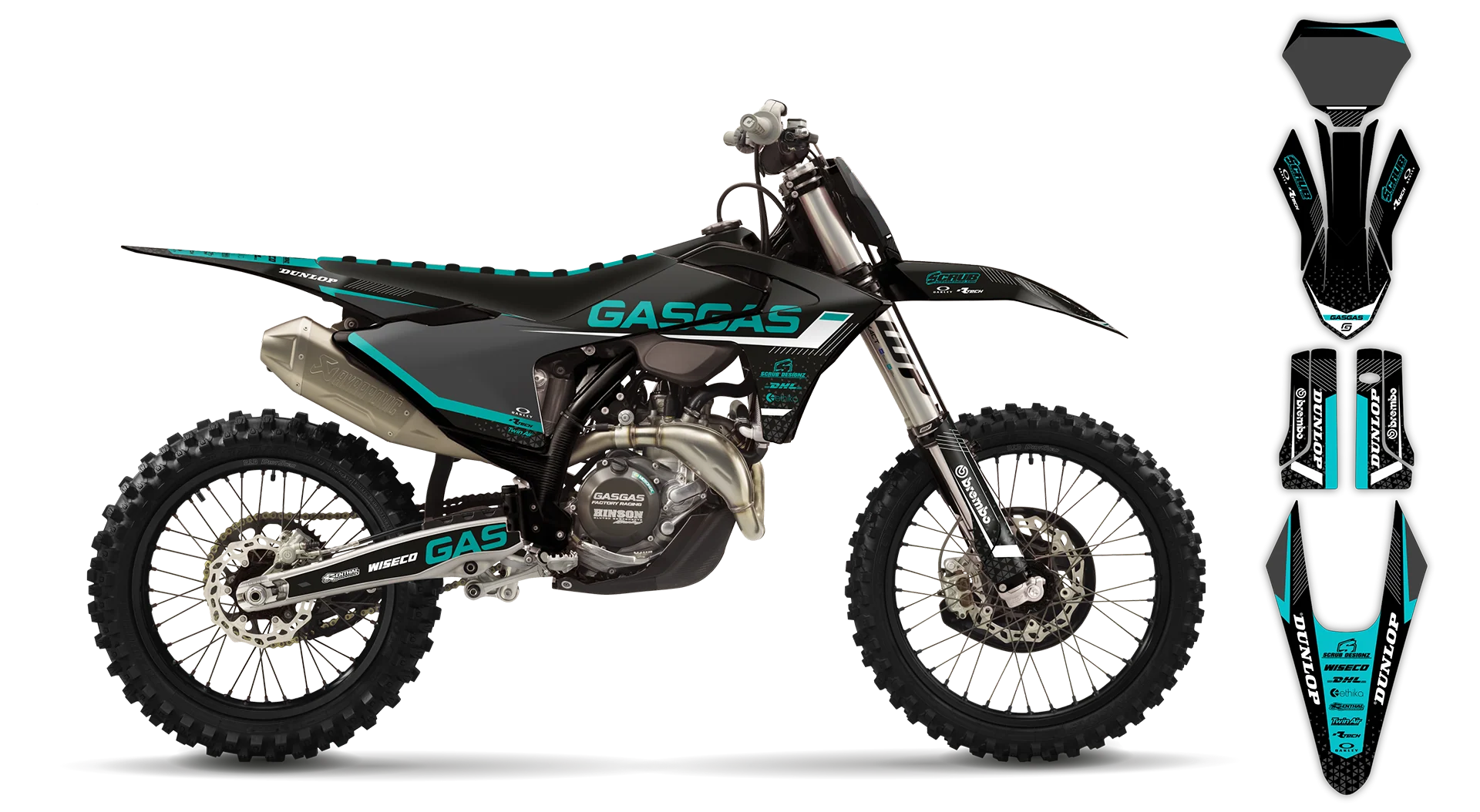 Graphics Kit - Gas Gas - MC 65 - 2024-2025 - G1 - R2