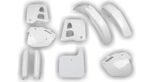 Plastics Kit - Honda - CR 250R - 1990-1991 - Full Kit - White