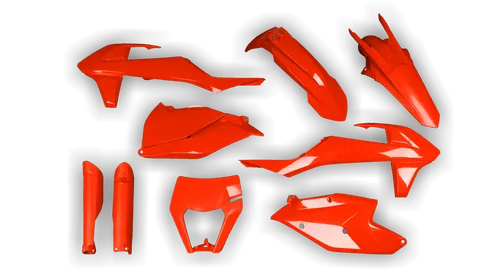Plastics Kit - KTM - EXC EXC-F / XC-W XCF-W - 2017-2019 - Full Kit - Orange