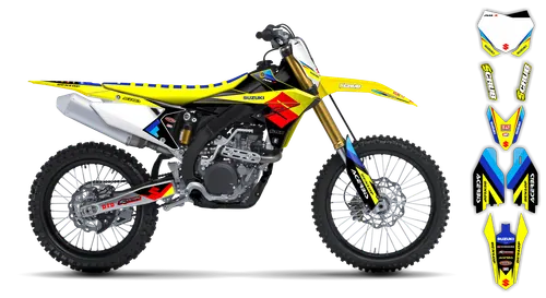 Graphics Kit - Suzuki - RMZ 250 - 2010-2018 - Misty - ST