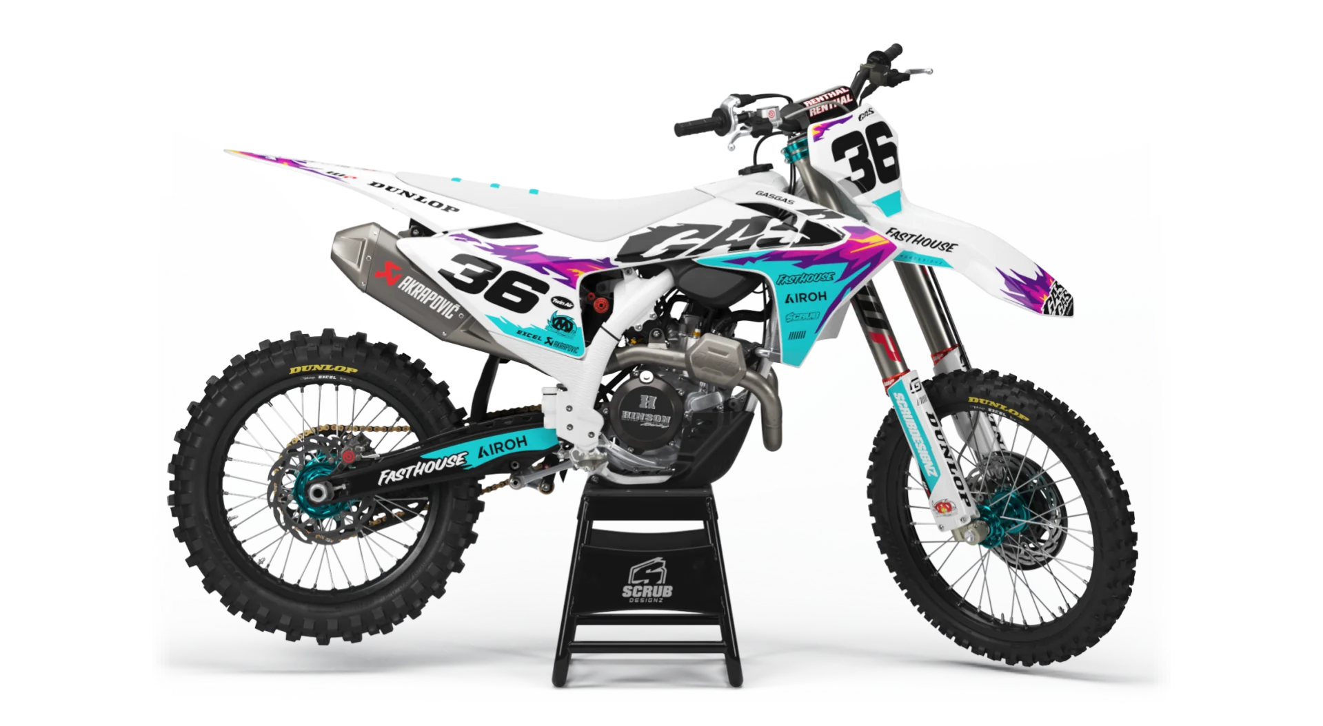 Graphics Kit - Gas Gas - MC 65 - 2024-2025 - G5 - R4