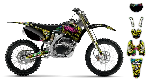 Graphics Kit - Yamaha - WR400F - 2000-2002 - Wasabi - ST