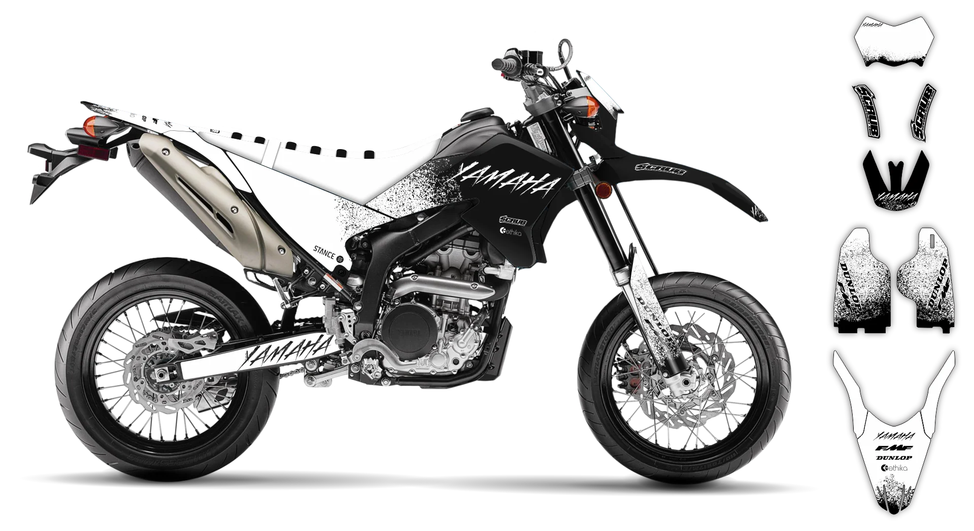 Graphics Kit - Yamaha - WR 250X - 2007-2022 - Hecton - LE
