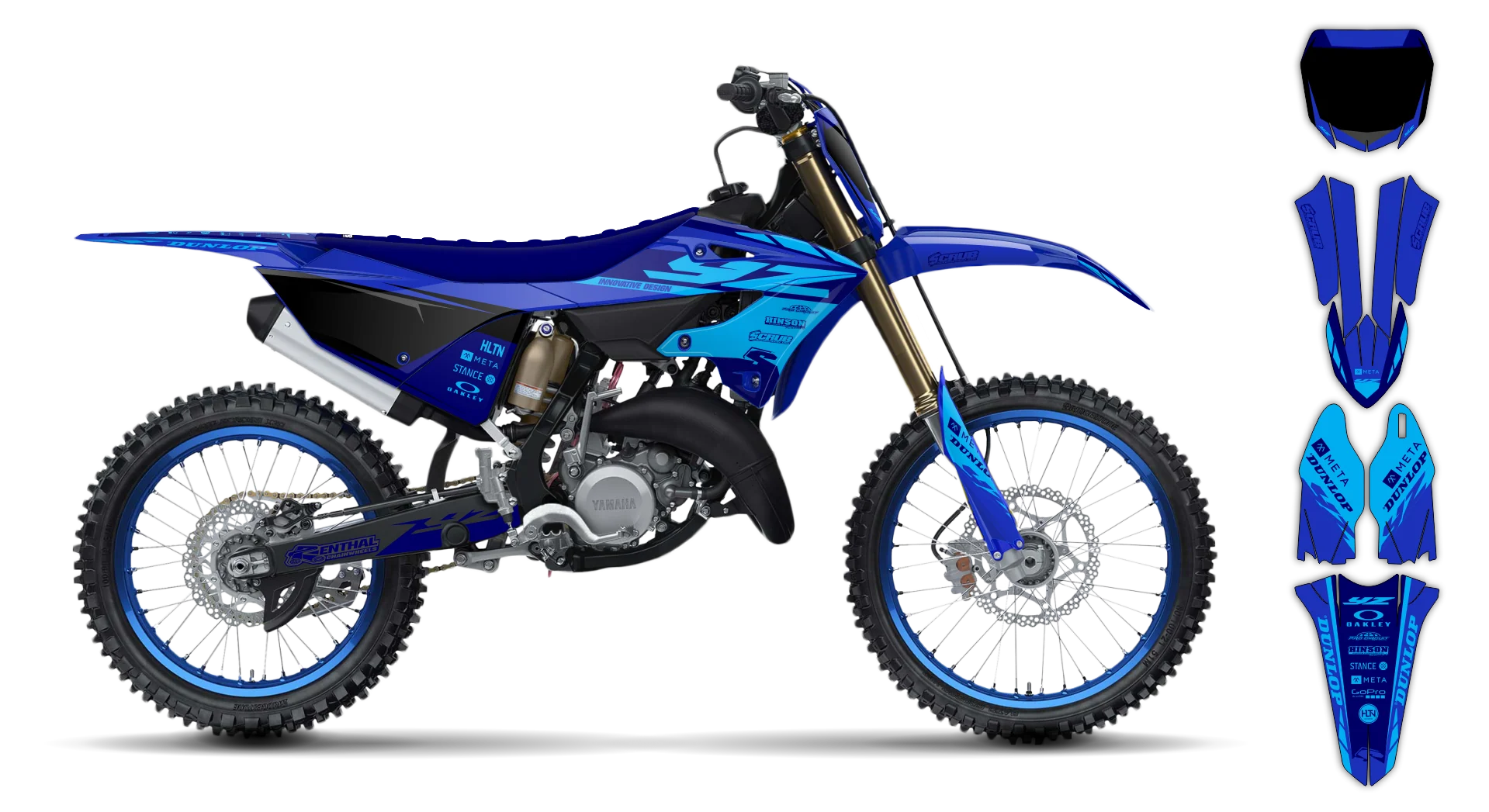 Graphics Kit - Yamaha - YZ 85 - 2022-2025 - SE1002 - R2