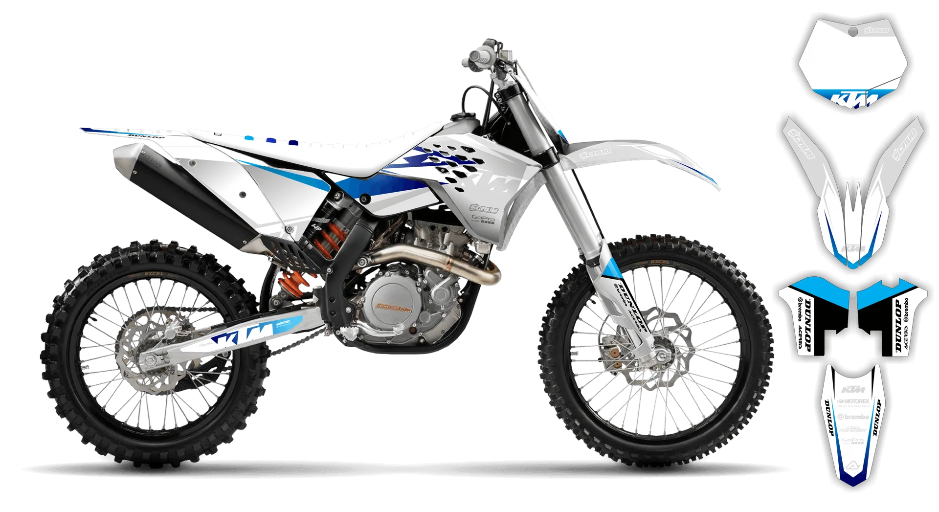 Graphics Kit - KTM - SMR Series - 2008-2011 - K16 - R2