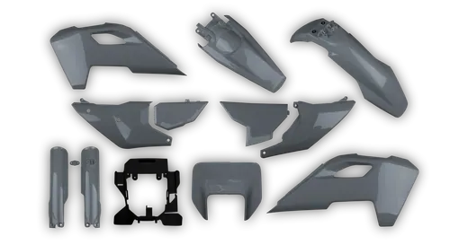 Plastics Kit - Husqvarna 14-> TE-FE Series - 2025 - Full Kit - Quantum Grey