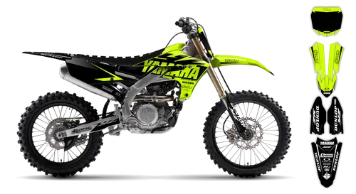 Graphics Kit - Yamaha - WR450F - 2024-2025 - Fluo Corgis - ST