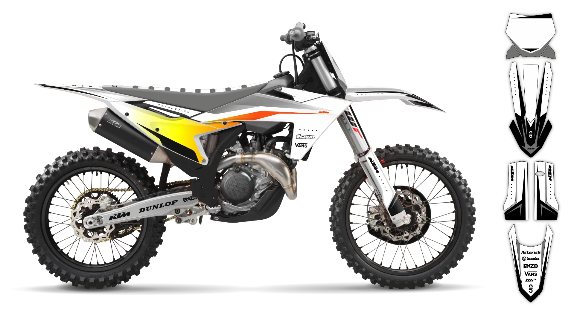 Graphics Kit - KTM - SX 50 - 2024-2025 - K-SE1099 - R2