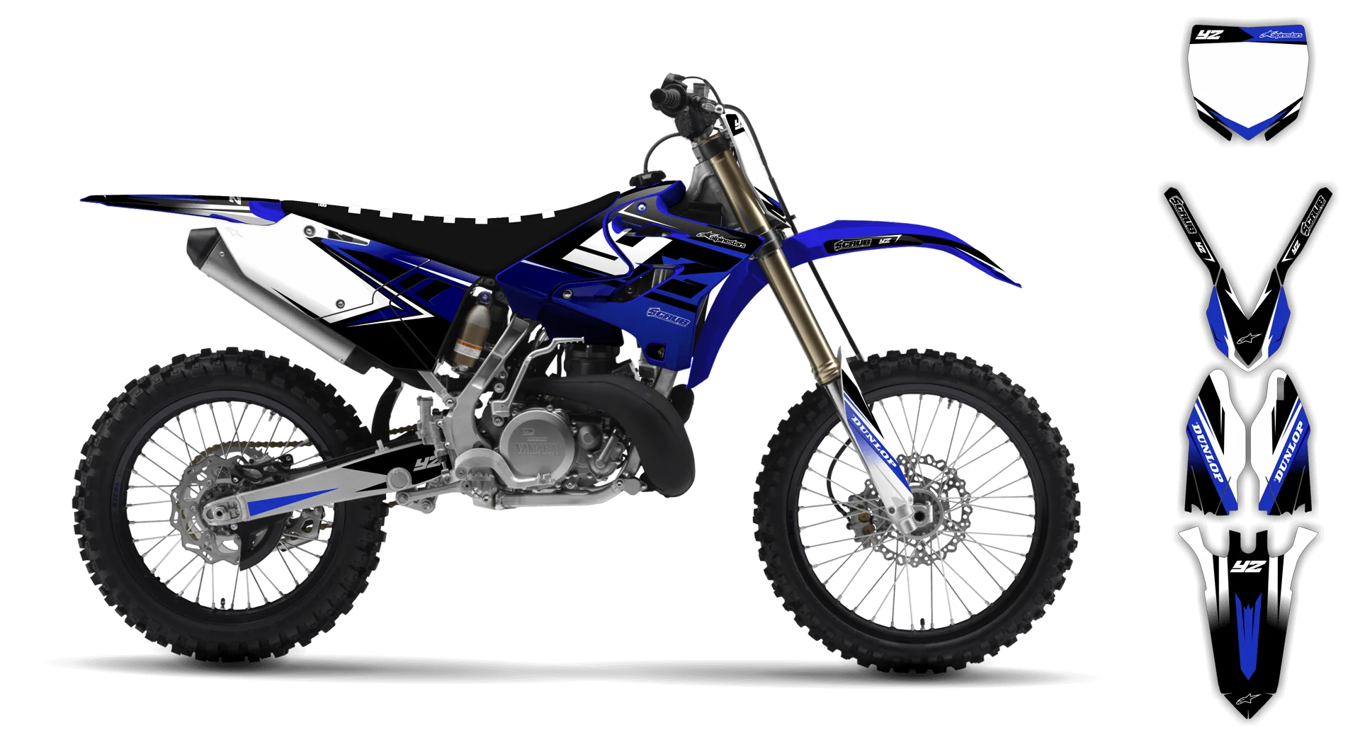 Graphics Kit - Yamaha - YZ 85 - 2019-2021 - SE1012 - R1