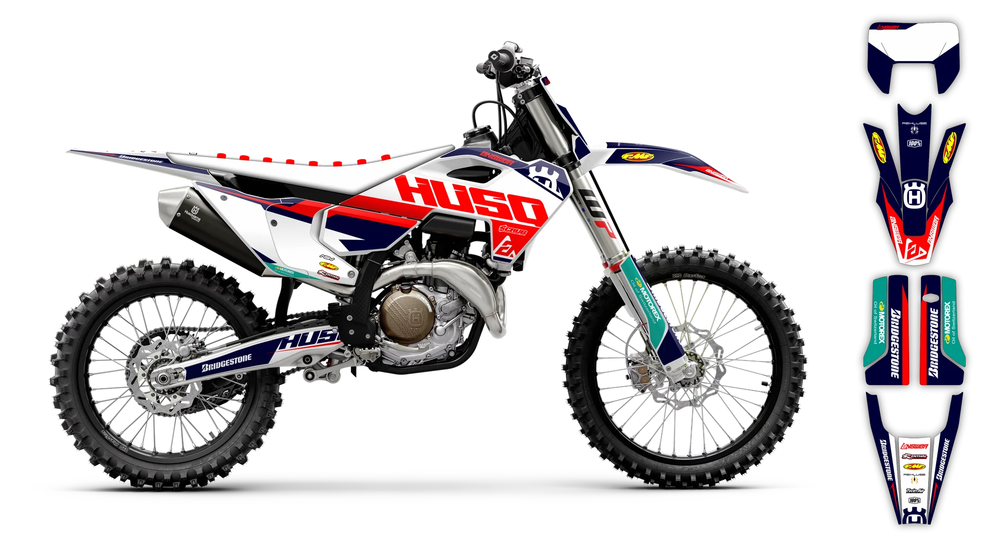 Graphics Kit - Husqvarna 14-> TE-FE Series - 2025 - H-SE1060 - R1