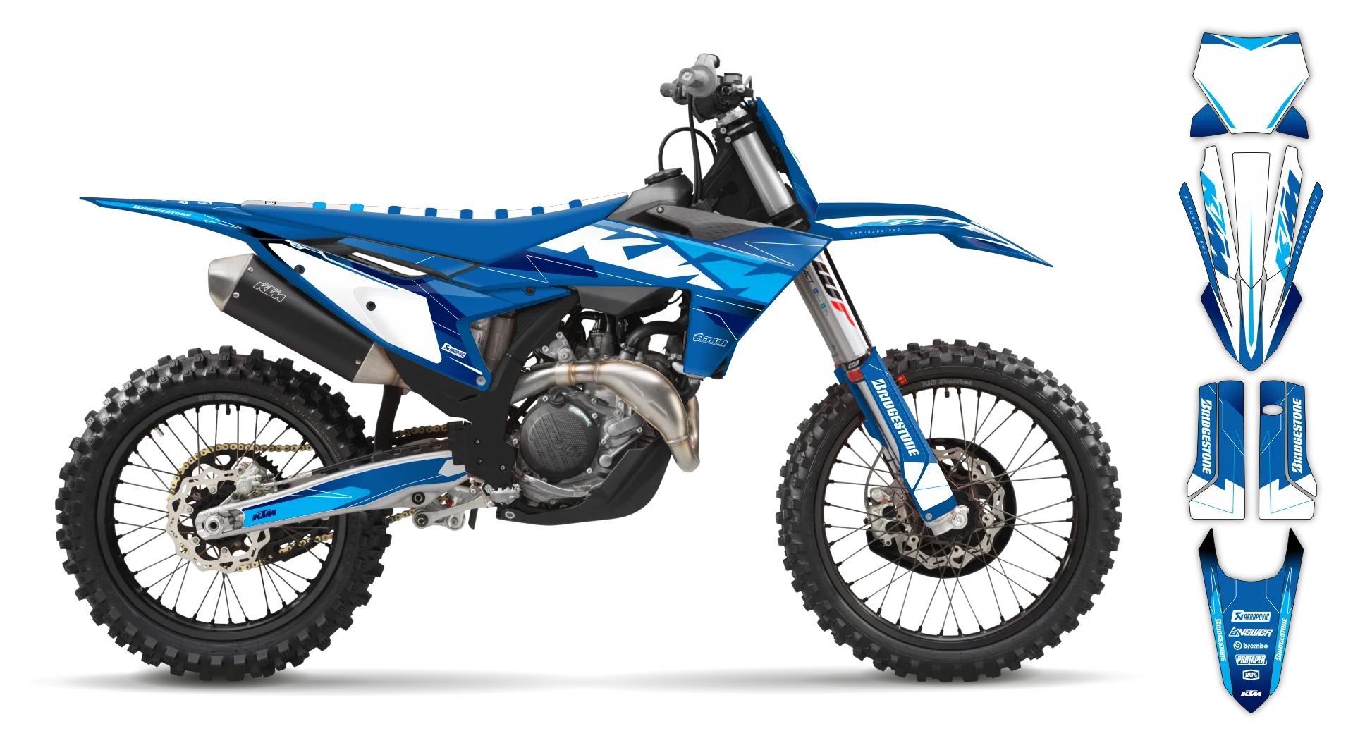 Graphics Kit - KTM - SX 50 - 2024-2025 - K-SE1109 - R2