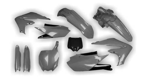 Plastics Kit - Yamaha - YZ450F - 2018-2022 - Full Kit - Grey