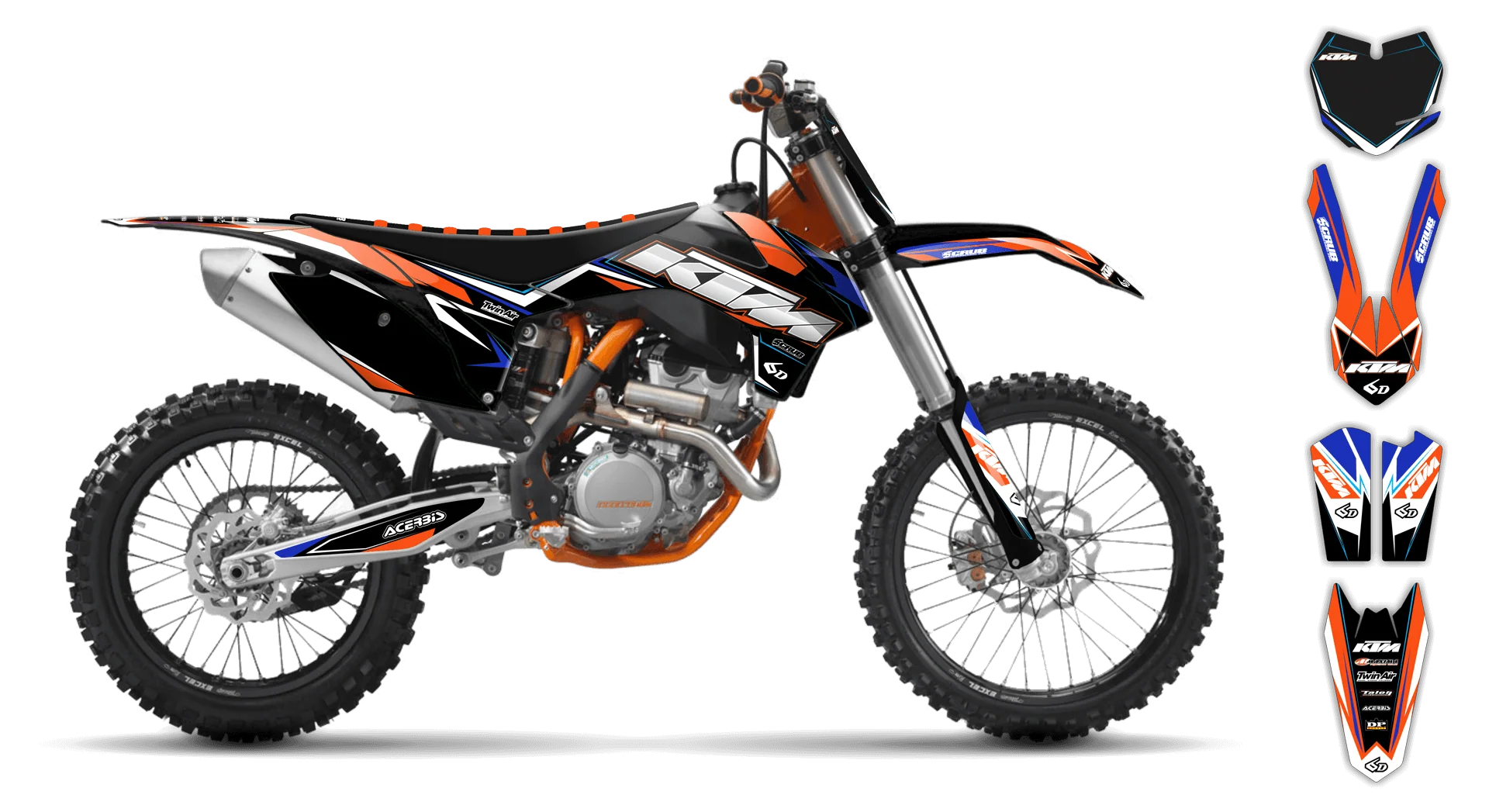 Graphics Kit - KTM - SMR Series - 2004 - K4 - LE