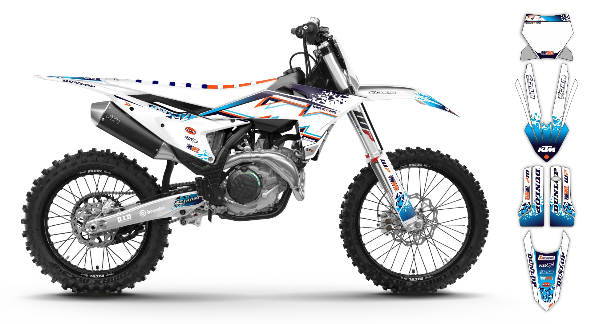 Graphics Kit - KTM - SX SX-F / XC XC-F - 2025 - K6 - LE