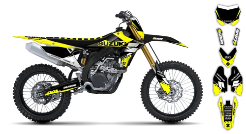 Graphics Kit - Suzuki - RMZ 250 - 2019-2025 - Comet - ST
