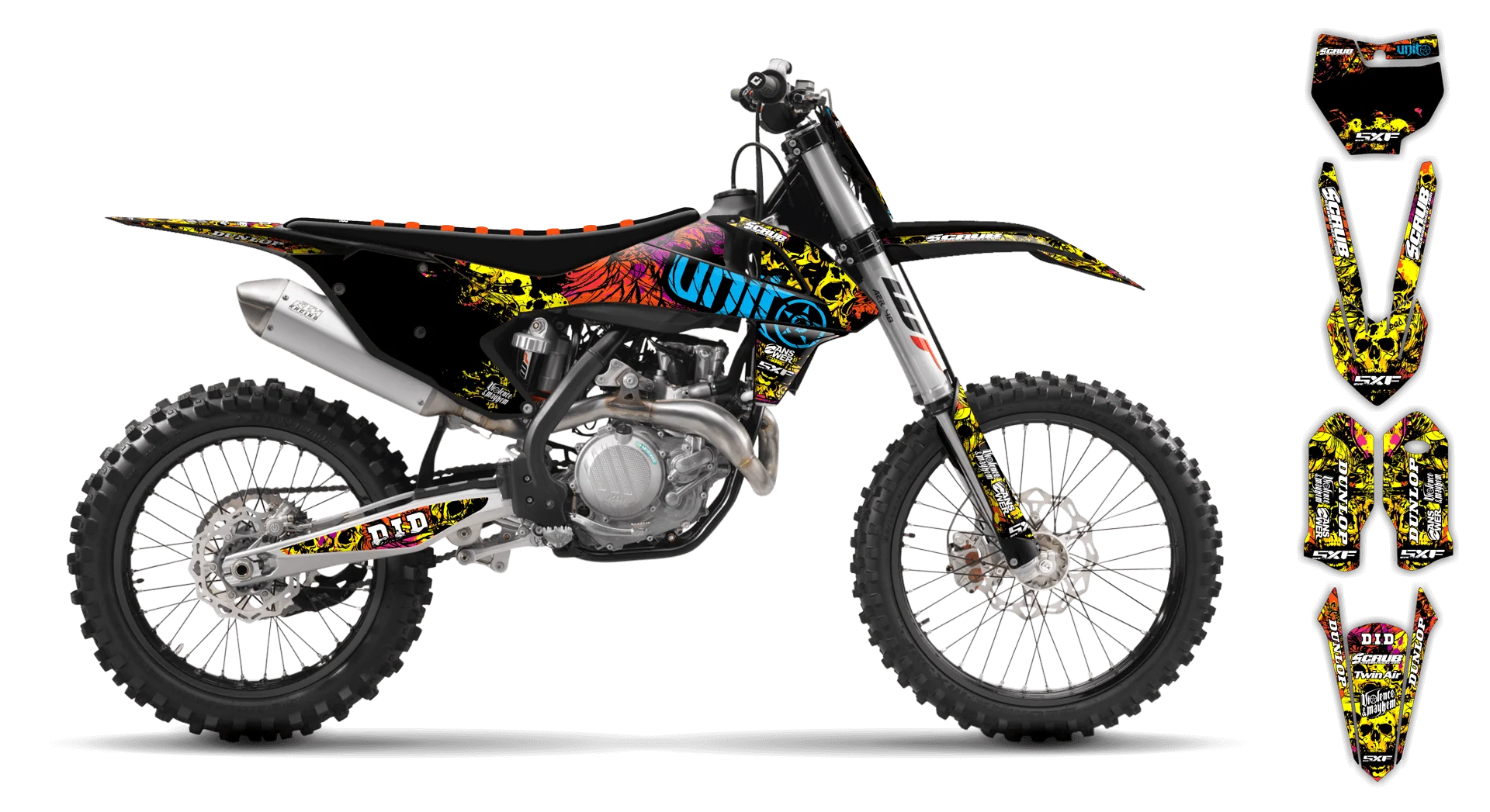 Graphics Kit - KTM - SX 50 - 2016-2023 - Wasabi - LE