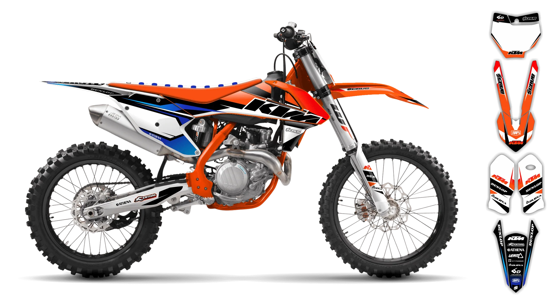 Graphics Kit - KTM - SX 50 - 2016-2023 - K1 - R2