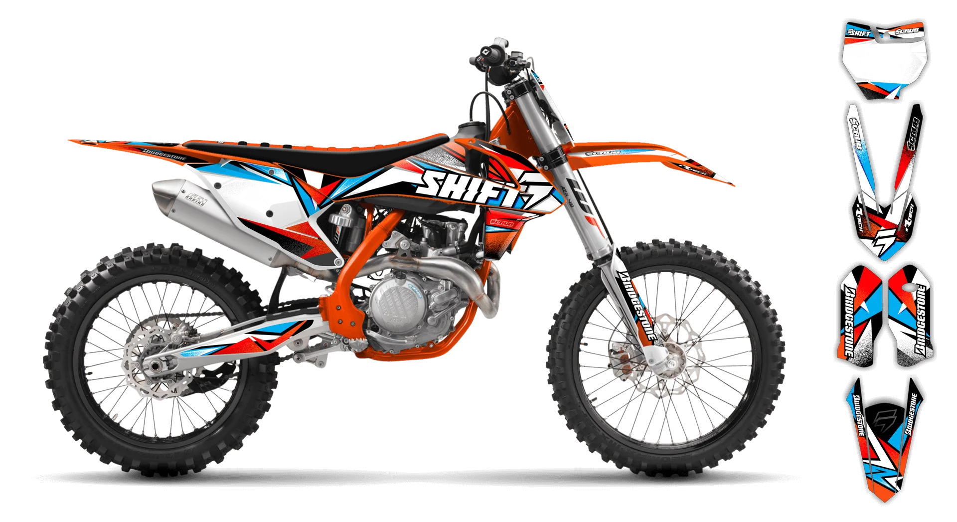 Graphics Kit - KTM - SX 50 - 2016-2023 - X-Rut - LE