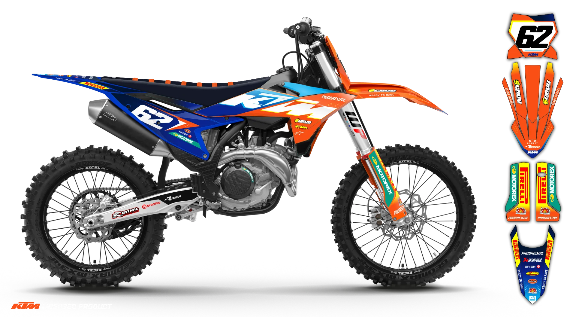 Graphic Kit - KTM - SMR Series - 2019-20223 - K23 - ST
