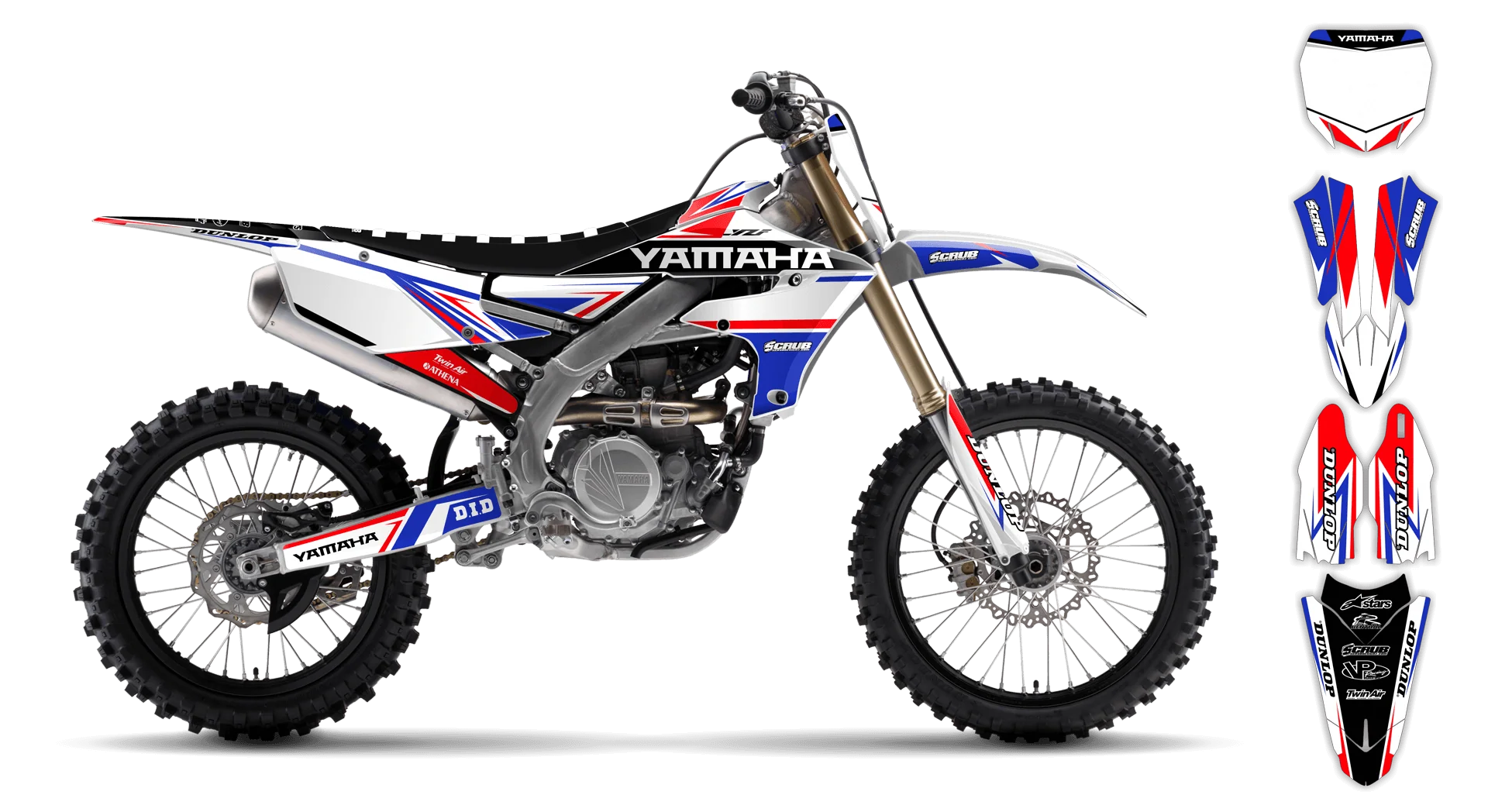 Graphics Kit - Yamaha - WR450F - 2019-2023 - Evolution - LE