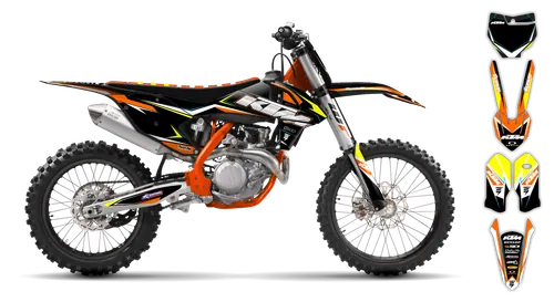 Graphics Kit - KTM - SX 50 - 2016-2023 - K4 - ST