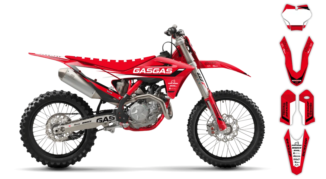 Graphics Kit - Gas Gas - EC EC-F Series - 2012-2013 4-Stroke - G1 - ST