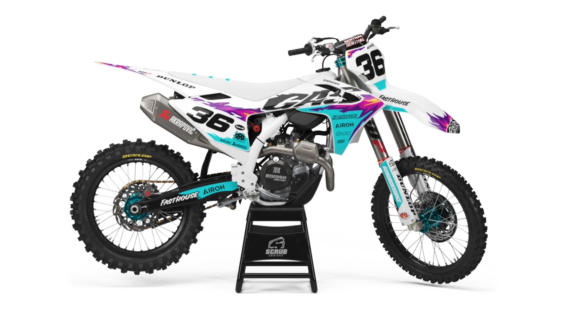 Graphics Kit - Gas Gas - MC MC-F / EX EX-F - 2024-2025 - G5 - R4