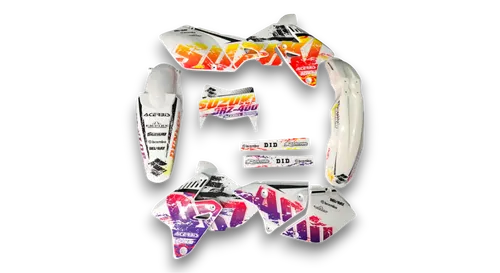 GFP - Suzuki - DRZ 400 Enduro - 1999-2024 - White-SE1079-R5