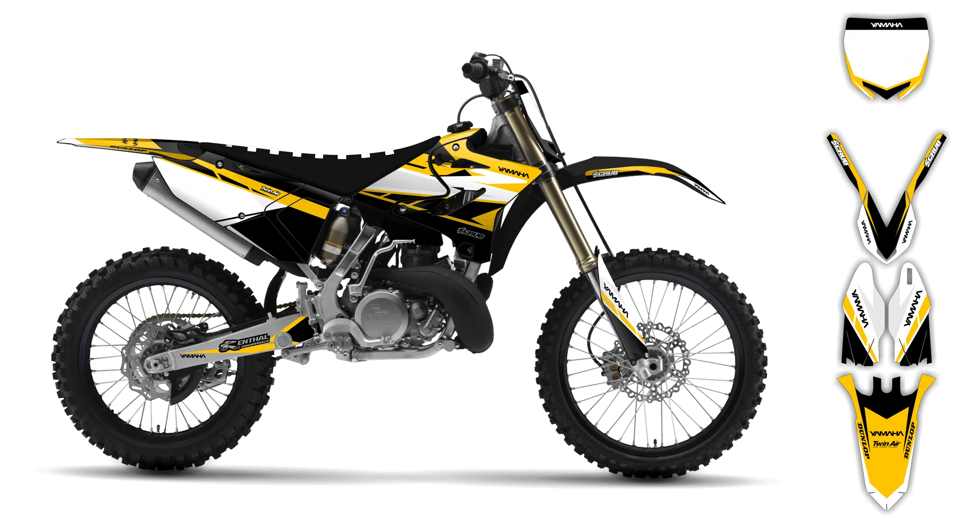 Graphics Kit - Yamaha - YZ 85 - 2019-2021 - Sukuba - R2
