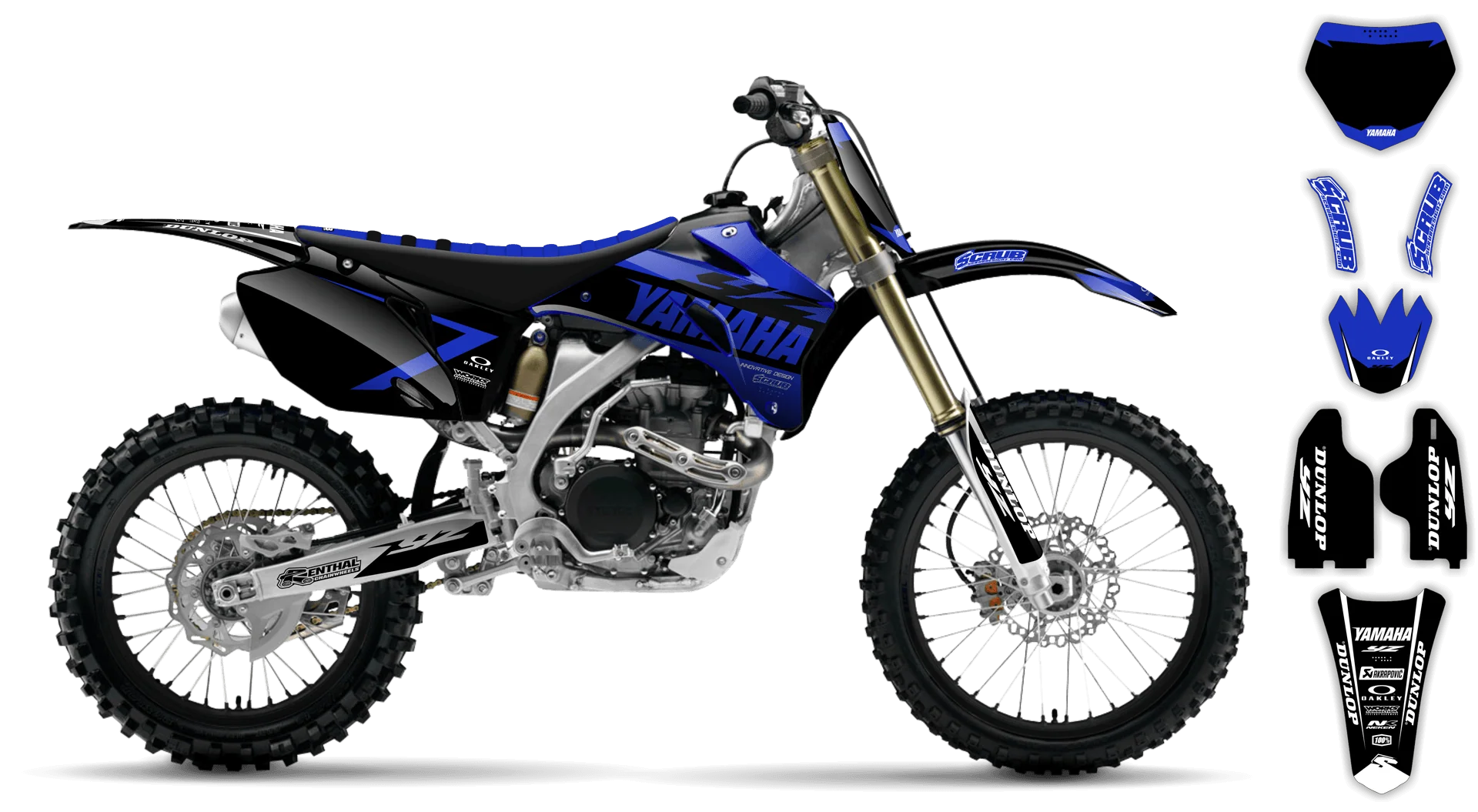 Graphics Kit - Yamaha - YZ450F - 2005 - Corgis - LE