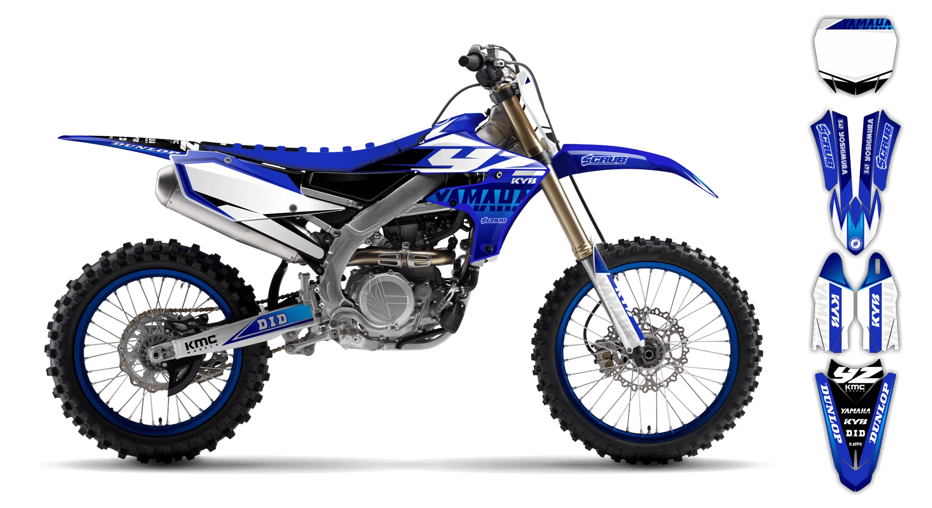 Graphics Kit - Yamaha - WR450F - 2024-2025 - Discovery - ST