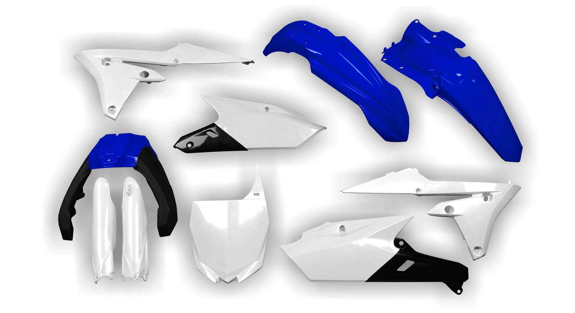 Plastics Kit - Yamaha - YZ450F - 2014-2017 - Full Kit - OEM