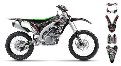Graphics Kit - Kawasaki - KX 250F - 2017-2020 - Octoplus - ST