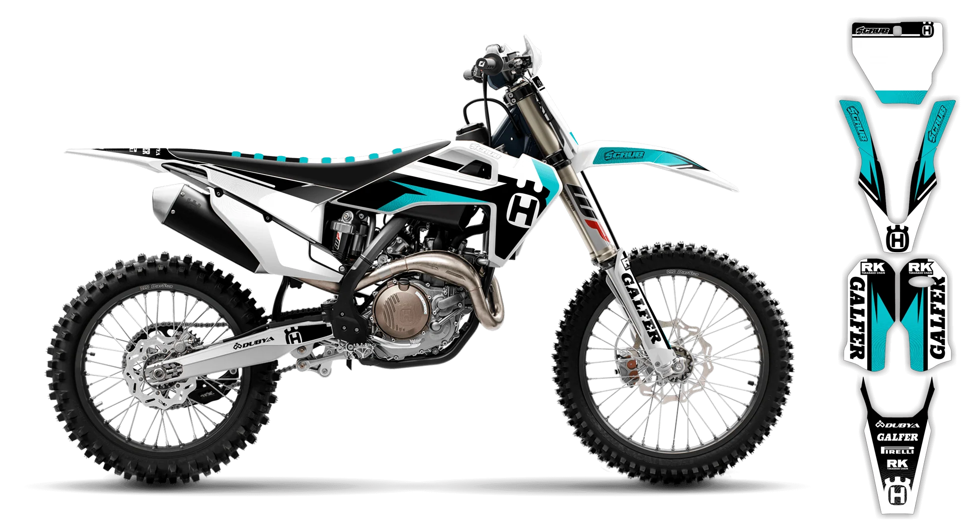Graphics Kit - Husqvarna 14-> TC-FC-FX Series - 2019-2022 - H11 - R2