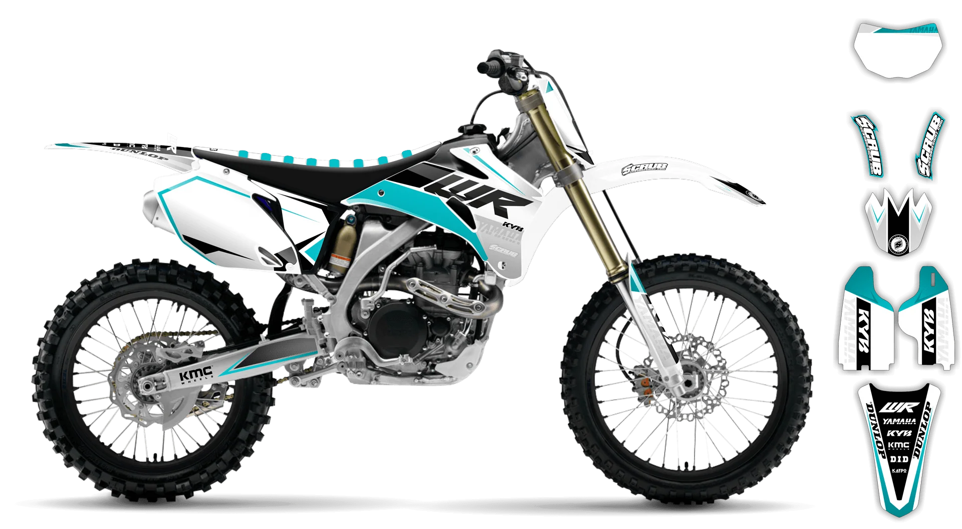 Graphics Kit - Yamaha - WR450F - 2007-2011 - Discovery - LE