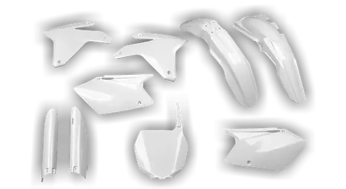Plastics Kit - Suzuki - RMZ 450 - 2005-2006 - Full Kit - White