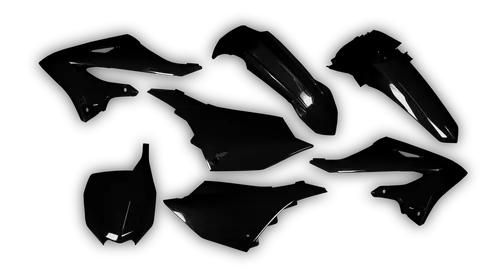 Plastics Kit - Yamaha - YZ 125 - 2022-2025 - Full Kit - Black Trim Kit