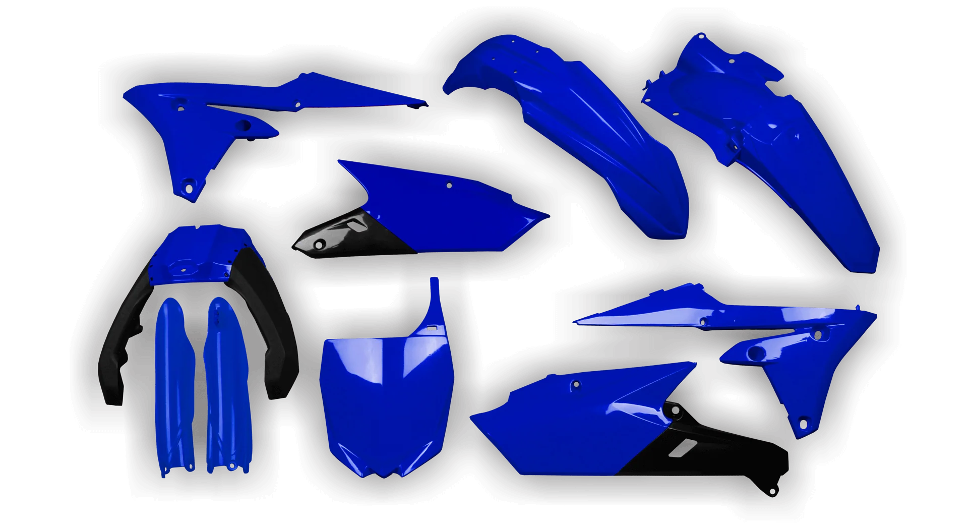 Plastics Kit - Yamaha - YZ450F - 2014-2017 - Full Kit - Blue