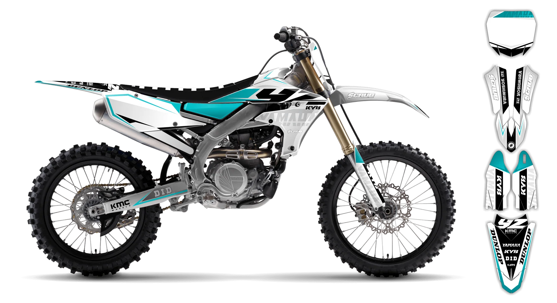 Graphics Kit - Yamaha - WR450F - 2019-2023 - Discovery - LE