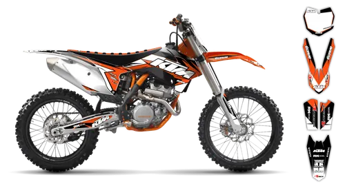 Graphics Kit - KTM - SX SX-F / XC XC-F - 2011-2012 - K10 - ST