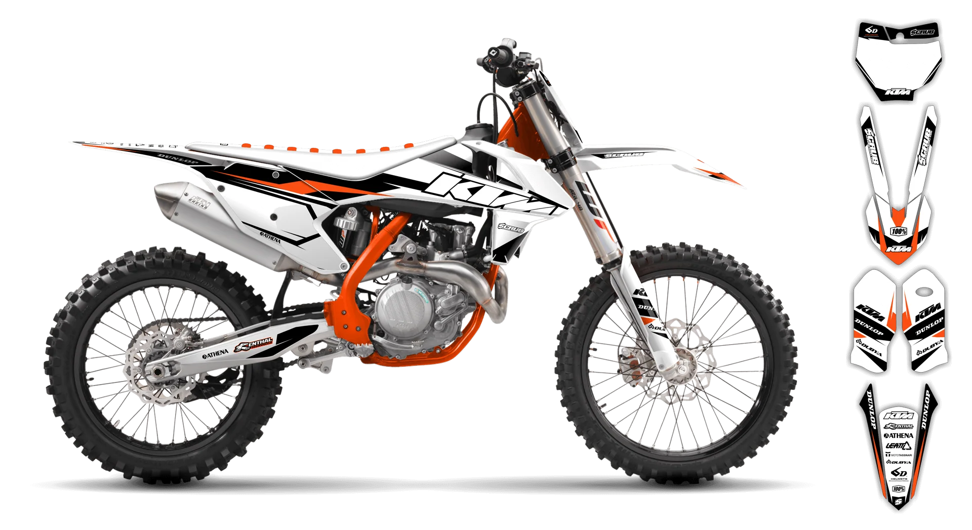 Graphics Kit - KTM - SX 50 - 2016-2023 - K1 - R1