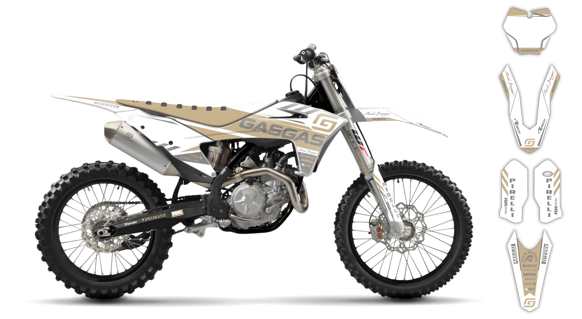 Graphics Kit - Gas Gas - MC-E 5 - 2025 - G2 - R2