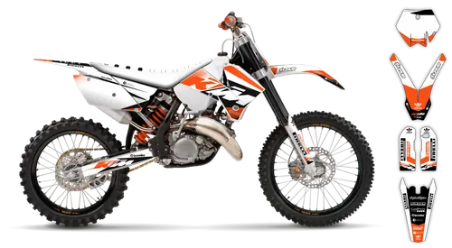 Graphics Kit - KTM - SX SX-F / XC XC-F - 2005-2006 - K15 - ST