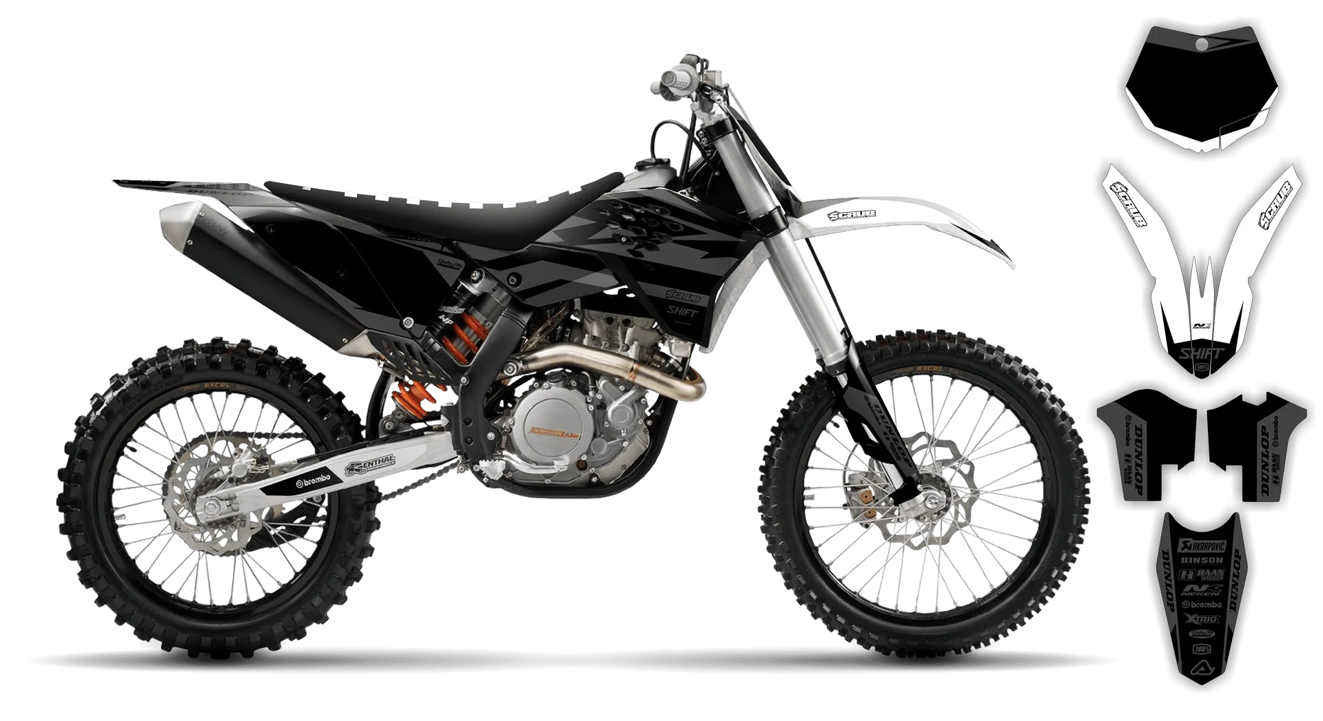 Graphics Kit - KTM - SMR Series - 2008-2011 - SE1025 - LE