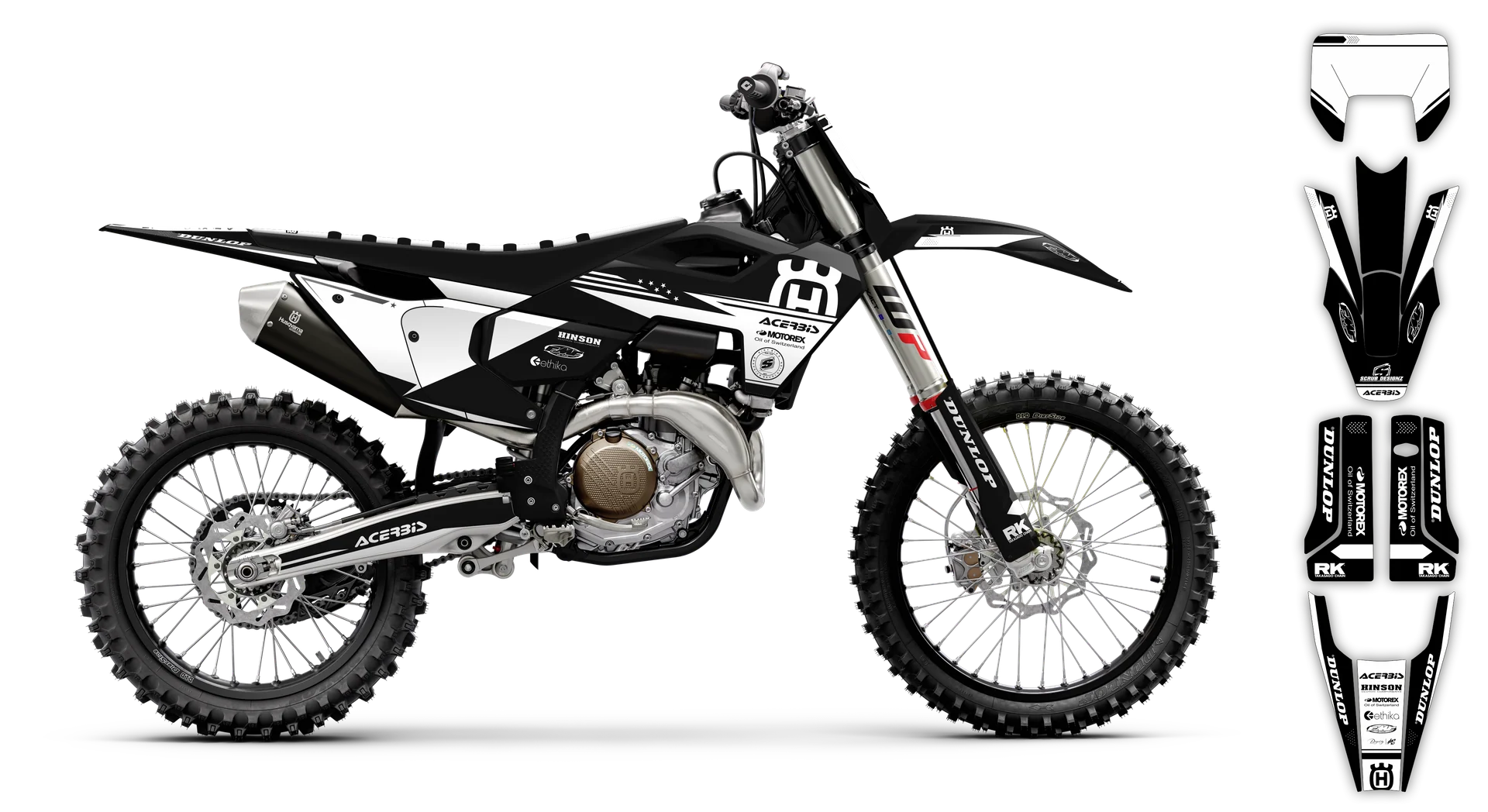 Graphics Kit - Husqvarna 14-> TE-FE Series - 2025 - H14 - R2