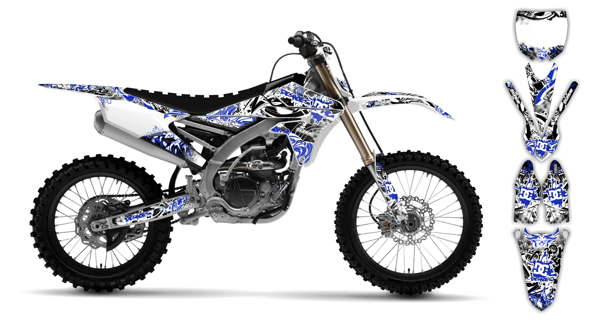 Graphics Kit - Yamaha - YZ250F - 2010-2013 - Attack - LE